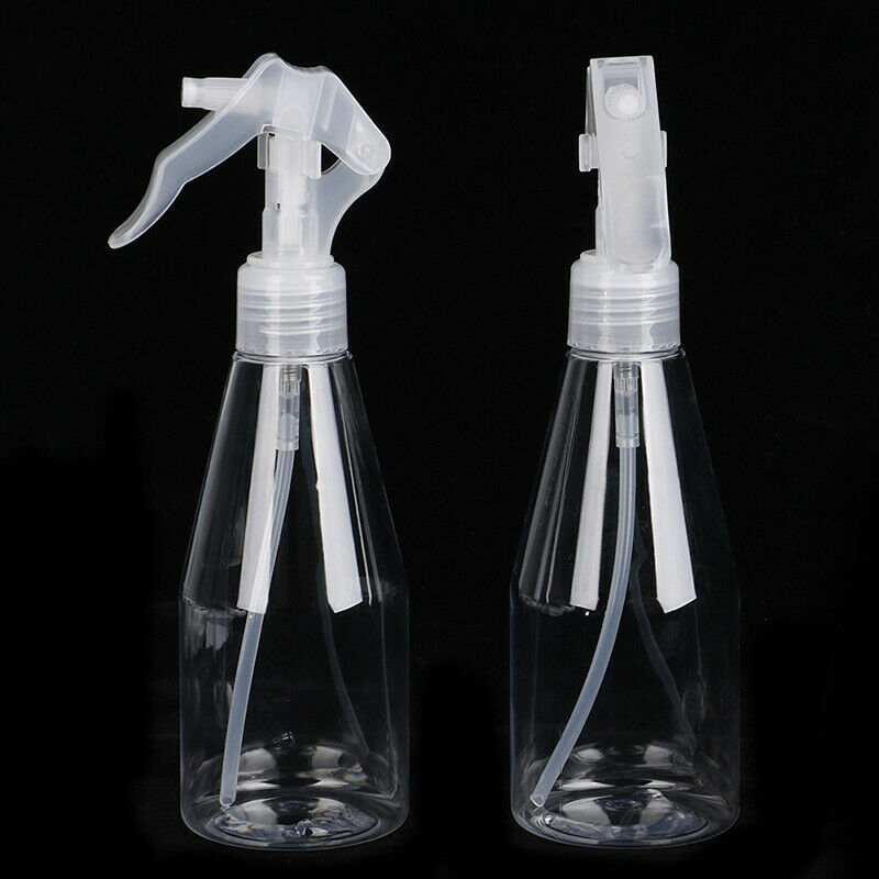 2PC 200ML Portable Plastic Spray Bottle Transparent Makeup Moisture Hn