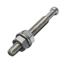 Universal Car Aluminum Push Button Hood Pins Lock Clip Kit Quick Latch