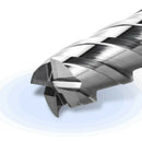 8x8Dx60mm Tungsten Steel Flat End 3 Flute HRC45 Mill CNC Milling Router