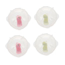 4Pcs Party Bar Plastic Cute Ice Ball Tray Round Maker Mould