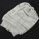 Unisex Men Women Knitted Beanie Viscose Beanie Winter Hats Gray T3J3