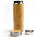 Creative Bamboo Cup Stainless Steel Insulated Water Bottle Coffee Insulatio