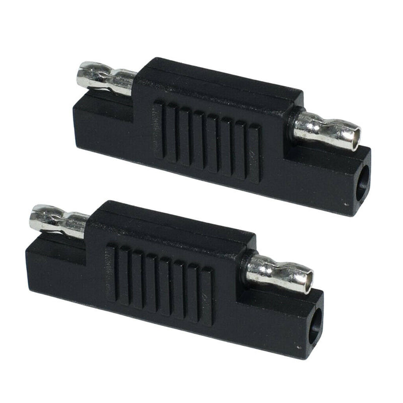 2x Solar SAE Polarity Reverse Adapter Quick Disconnect with Extension Cable