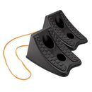 4 Pack Heavy Duty Wheel Chocks For Caravan Car Wheel Stoppers Tire Stops Pa M7I7