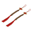 Qing Dynasty Red Chinese Knot Luck Coins Wealth Home Decor Ornament style 6