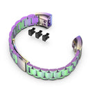 Strap Bracelet Stainless Steel Wristband for Huawei Band 4 Pro (Colorful) A