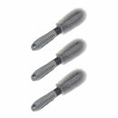 3pcs Wheel Tire Rim Scrub Brush Car Motorcycle Bike Wash Washing Cleanin OWO