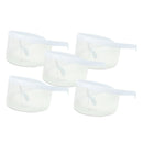 5Pc OVERSIZED FACE SHIELD WRAP FACE VISOR SUNGLASSES GOGGLES CLEAR LENS EYEGLASS