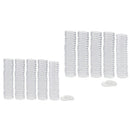 200x Plastic Coin Storage Display Capsules  Storage Collectible 22mm