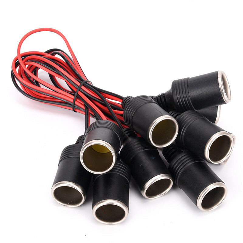 12v 18A Car Cigarette Lighter Charger Cable Female Socket PlugConnectorAdapte ME
