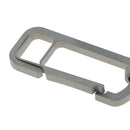 Titanium Alloy Key Chain Ring Carabiner Hook Belt Buckle Outdoor Tools 28mm