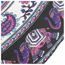 Round Print Bohemian Mandala Tapestry Wall Hanging Picnic Beach Towel Blank E6N2