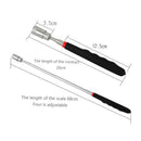 LED Magnetic Pickup Tool Telescopic Retrieving Picker Metal Gadgets Finder