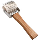 Beekeeping Honey Uncapping Needle Roller With Wooden Handle Beehive Tool