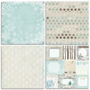 12* Snow Paper Pad Scrapbooking Happy Planner Card Making Journal Album DIY