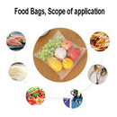 10x Vegetable Fruit Fresh Keeping Bag Freezing Preservation Zipper Sealed Bag Hn