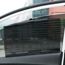 Auto Car Retractable Curtain Side Window Shade Windshield Sun Shield Visor Black