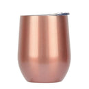 Insulated Stainless Steel Wine Double Wall Vacuum Cup 12OZ Champagne