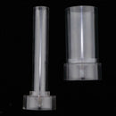 2Piece Spire Cylinder Shaped Plastic Clear Candle Molds Candle Making Crafts