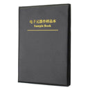Empty Sample Book For SMT SMD Chip Resistor Capacitance Assortment Component Hot