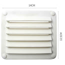 5-1/2 x 4-7/8 inch Louvered Vents, Boat Marine Hull Air Vent Grill Cover