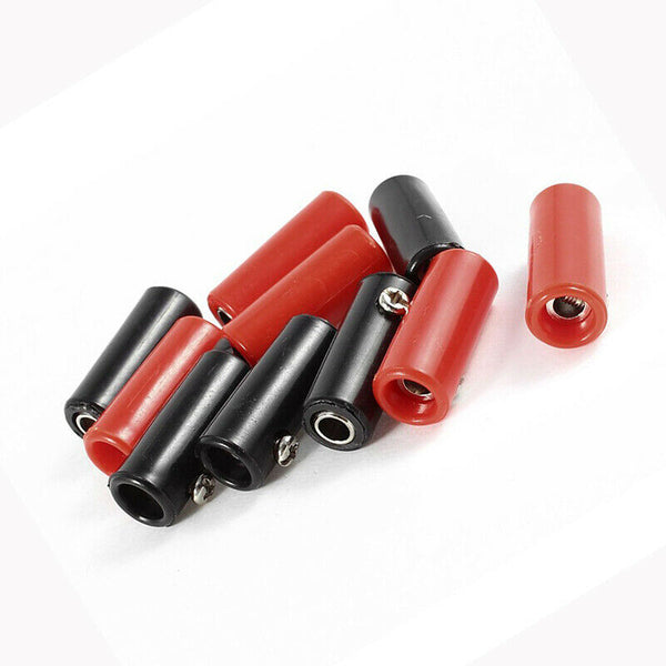 10 Pcs Speaker 4mm Banana Jack Female Socket Bullet Connector Adapter G4M1