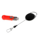Plastic Tube Cutter Fishing Zinger Retractor Fly Fishing Tools Combo Red