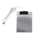 Metal Heating Pad Hand Warmer Heated Insole USB Heating Film Electric Heat Mat