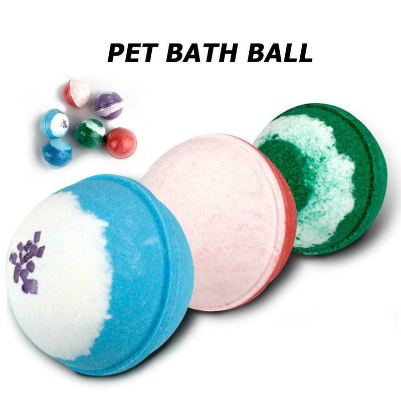 Cat Plush Dog Pet Bathroom Tub Bath Supplies Bath Bomb Salt Ball Pet Accessories