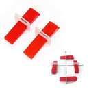 100Pcs 1Mm Leveling Wedges Tile Levelling Spacers Clips Flooring Tiling Too