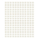 240 Pack 24 Values Resistors Metal Film 1/4W Kit / Assortment / Mix