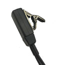 D-Shape Earpiece Headset PTT MIC for YAESU Vertex VX-1R 5R VX-110 VX-298 Radio