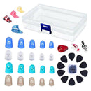 Guitar Accessories Kit Including 20PC Guitar Finger Protectors 10PC Standar