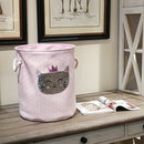 Dirty Laundry Basket Pink Swan Organizer Basket Drawstring Storage Baskets  E3W9