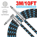 High-end 1/4 Inch Electric Guitar Bass Musical Instrument Denoise Cable Cord