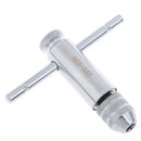 Adjustable 3-8mm T-Handle Ratchet Tap Wrench with M3-M8 Machinist Tool ME