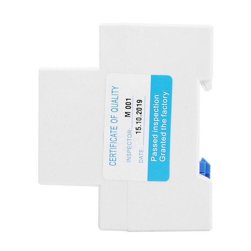 Single Phase Digital LCD Kwh Wattmeter Power Consumption Electric Din Rail 230V