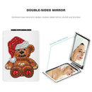 DIY Bear Special Shaped Diamond Painting Mini Makeup Mirror Vanity Mirrors