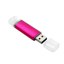 32GB OTG Dual Micro USB Flash Pen Drive Memory Stick for Phone PC Rose Red