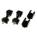 Pair Metal Locking Hood Lock Catch Latch Kit For Jeep Wrangler TJ 1997-2007