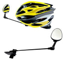 2x Bike Rear View Helmet Mirror Safety Bicycle Cycle Rearview Mirror