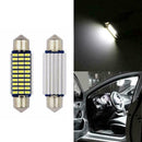1x Festoon 41mm LED Dome Light Bulbs 30 SMD 3014 license Plate S4V5