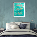 5D DIY Full Drill Diamond Painting English Phrase Cross Stitch Embroidery