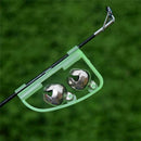 20pcs Fluorescent Fishing Rod Tip Clip Twin Bell Fish Bite Alarm Alert