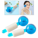 Pack of 2 Facial Massager Ice Ball Face Roller Massage Tool,Naturally Even Out