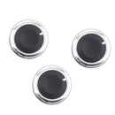 3pcs Car AC Heat Control Knobs Aluminum Panel Switch for Ford Focus