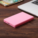 USB 3.0 HDD Box 2.5 inch Serial Port SATA SSD Hard Drive Enclosure (Pink) A