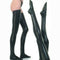 Fashion Womens Sexy Long Socks Thigh High Stockings Faux Leather Club-we DDY