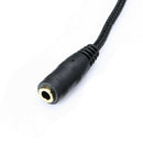 10ft 3.5mm Stereo Audio Aux Headphone Extension Cord Cable Male to Female M/F