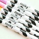 12 Pcs Super Milky Gel Pens Ballpoint Pen Set Study Stationery Student Supp P8P5